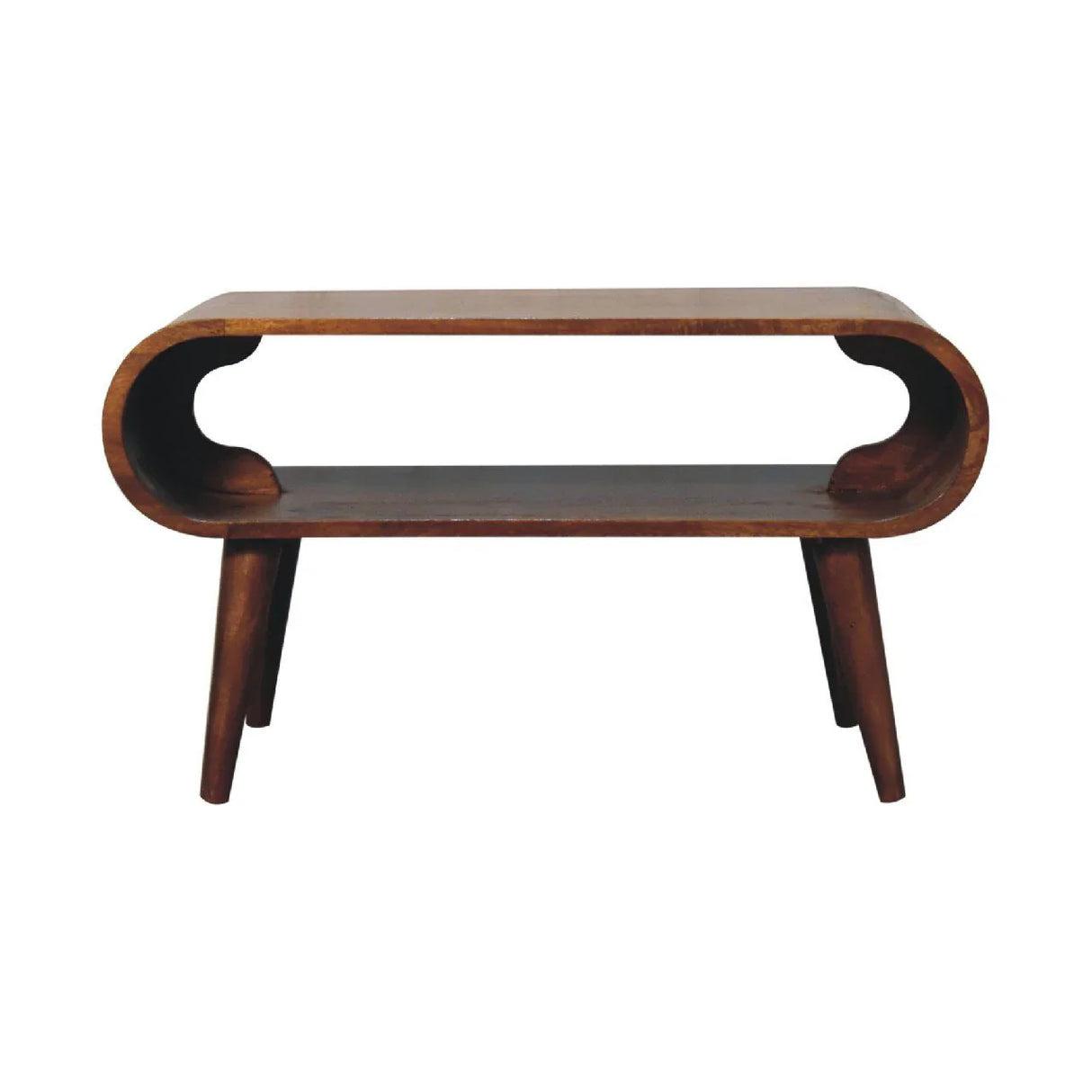 Solid Wood Open Coffee Table - Furniture Home Direct