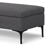 Rebecca - Multifunctional Coffee Table Storage Ottoman With Lift Up Lid - Furniture Home Direct