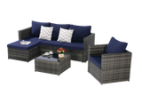6 Piece Outdoor Patio Set - Furniture Home Direct