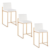 Fuji - Contemporary High Back Stylish Counter Stool - Furniture Home Direct