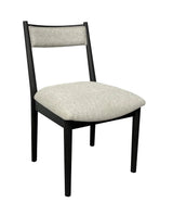 Comfortable Upholstery Cresent Chair (Set of 2) - Peppercorn - Furniture Home Direct