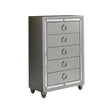 Chloe - Chest - Gemstone Silver - Furniture Home Direct