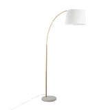 March - Contemporary Floor Lamp & Elegant Finish - Furniture Home Direct