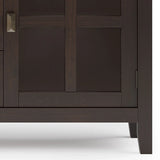 Artisan - Large Sideboard Buffet - Dark Chestnut Brown - Furniture Home Direct