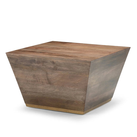 Abba - Handcrafted Square Coffee Table - Furniture Home Direct