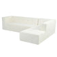 Modular Combination Living Room Sofa Set, Modern Minimalist Sofa, Living Room Upholstered Sofa Bed, Bedroom, 2 Pieces Computer Free Combination, L - Shaped - Furniture Home Direct
