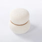 Snowman Stool With Cushion And Solid Wood Frame - Furniture Home Direct