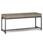 Banting - Mid Century Wide Desk, Handcrafted - Furniture Home Direct