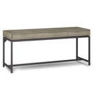 Banting - Mid Century Wide Desk, Handcrafted - Furniture Home Direct