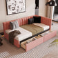 Upholstered Daybed, Sofa Bed Frame, No Box Spring Needed - Furniture Home Direct