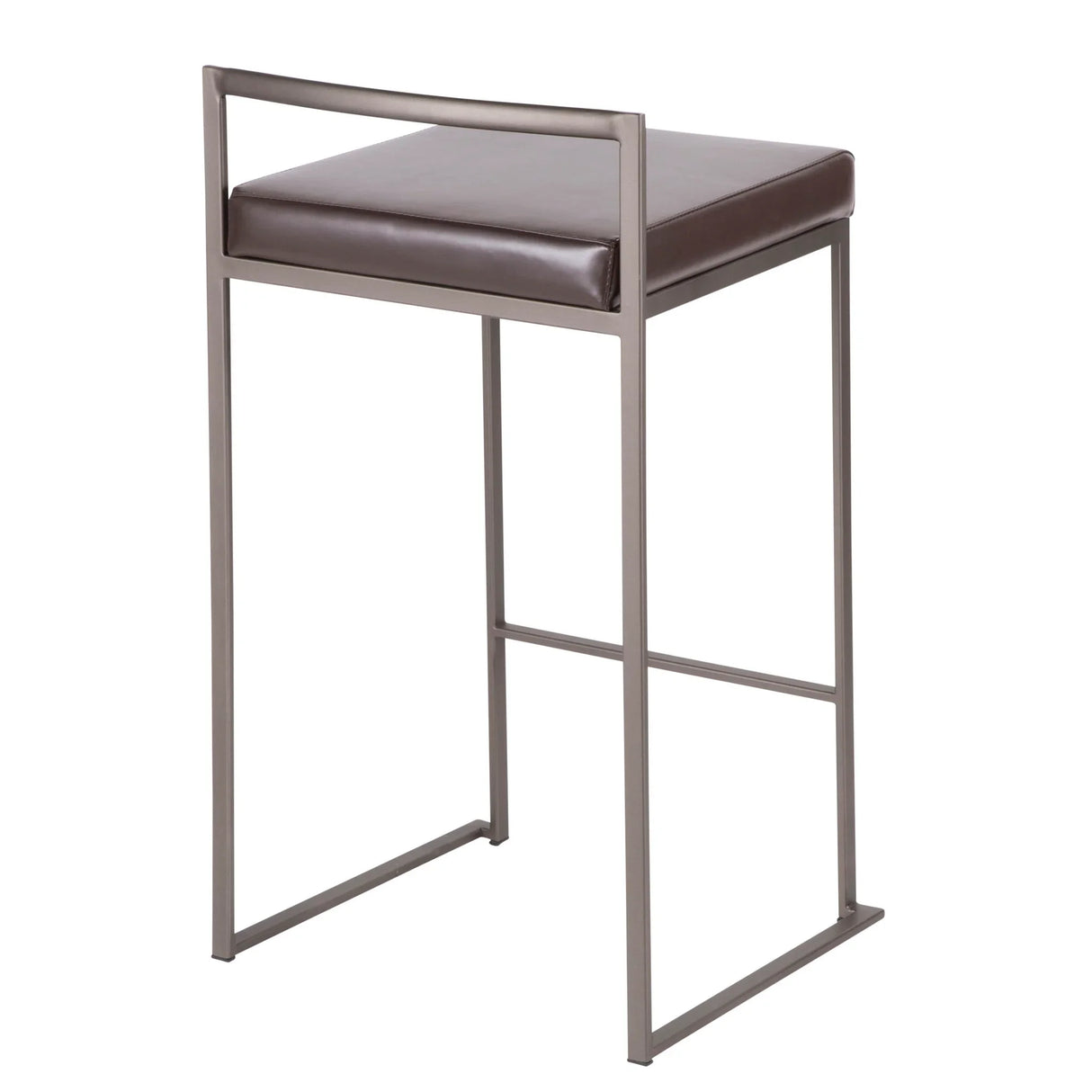 Fuji - Industrial Stackable Counter Stool Elegant Design - Furniture Home Direct