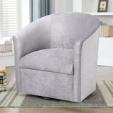 Eden - Swivel Chair With Microfiber Upholstery And Hardwood Frame - Furniture Home Direct