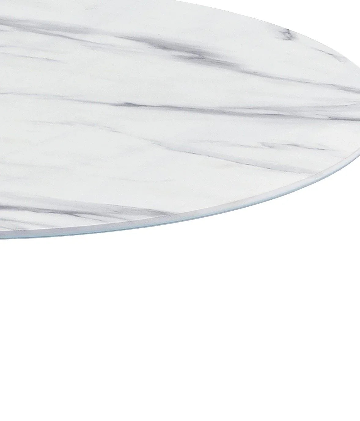 Circa - 17.5" End Table With Marble Textured Top - Furniture Home Direct