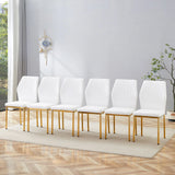 Luxury Simple Chair With Metal Gold Leg - Furniture Home Direct