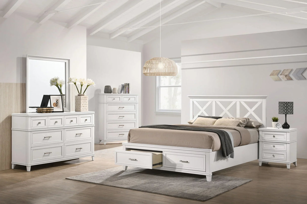 6 Drawer Dresser, Ample Storage - Furniture Home Direct