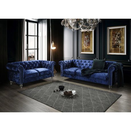 Anina - Sofa - Blue - Furniture Home Direct