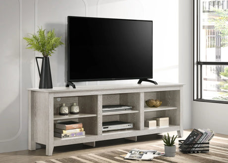 Benito - TV Stand With Open Shelves And Cable Management - Furniture Home Direct