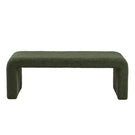 Modern Contemporary Boucle Waterfall Bench - Furniture Home Direct