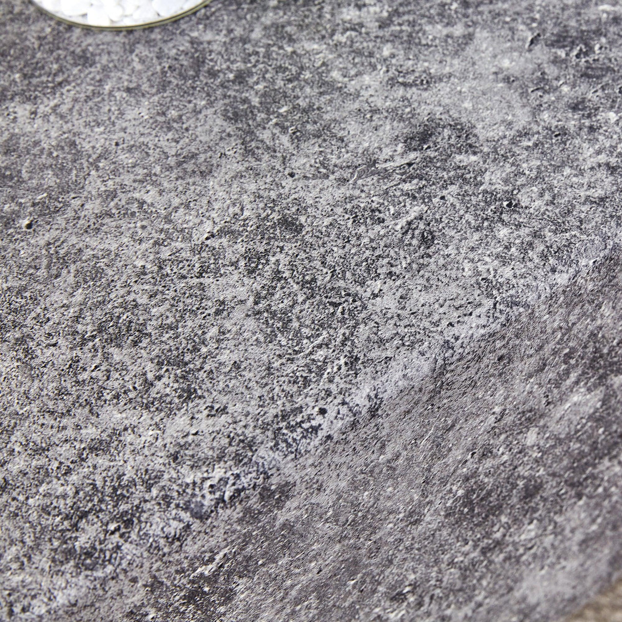 Coffee Table Modern Minimalist Stone Look MDF Textured Gray - Furniture Home Direct