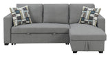 Pensole - Reversible Pop - Up Sleeper Sectional - Furniture Home Direct