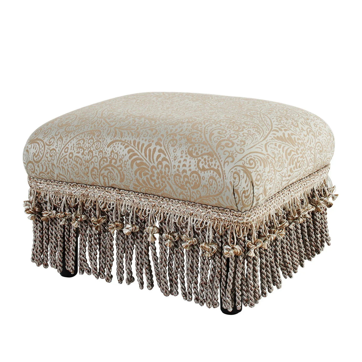 Fiona - Handcrafted Accent Footstool Ottoman - Furniture Home Direct