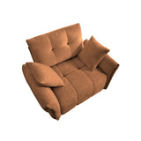 Modern Ergonomic Single Seater Sofa With High Resilience Cushions - Furniture Home Direct