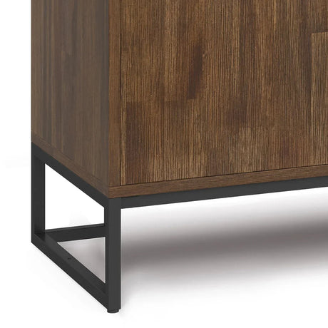 Milverton - Sideboard Buffet - Rustic Natural Aged Brown - Furniture Home Direct