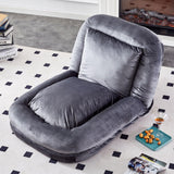 Contemporary Folding Sofa Chair With 5 Adjustable Positions For Gaming, Meditation, And Relaxation - Furniture Home Direct