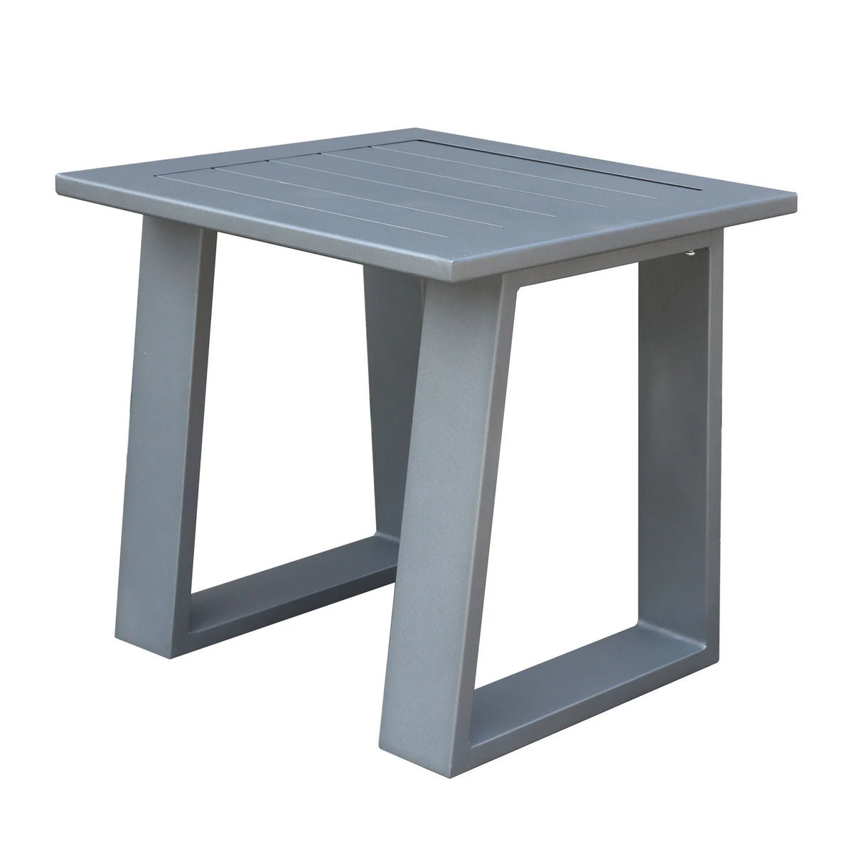 Traditional Style Outdoor Square End Table - Furniture Home Direct