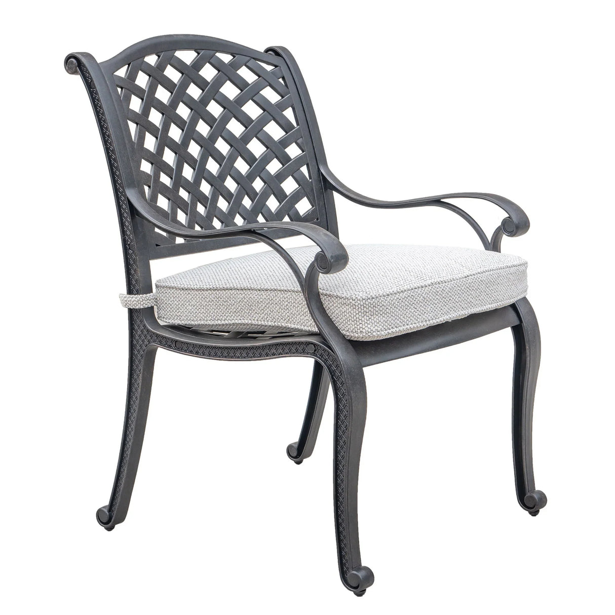 Stylish Outdoor 7 Piece Aluminum Dining Set With Cushion - Furniture Home Direct