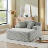 Modern Single Lazy Sofa Lounge Chair With High Density Foam - Furniture Home Direct