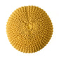 Bordeaux - Knitted Cotton Round Pouf Ottoman, Floor Cushion - Furniture Home Direct