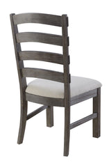 Rusti - Upholstered Dining Chairs (Set of 2) - Brown - Furniture Home Direct