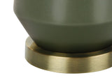 Lighting, Table Lamp, Green Ceramic, Contemporary - Green - Furniture Home Direct