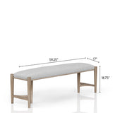Bench - Sand - Furniture Home Direct