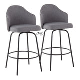 Ahoy - Contemporary Fixed Height Counter Stool (Set of 2) - Furniture Home Direct