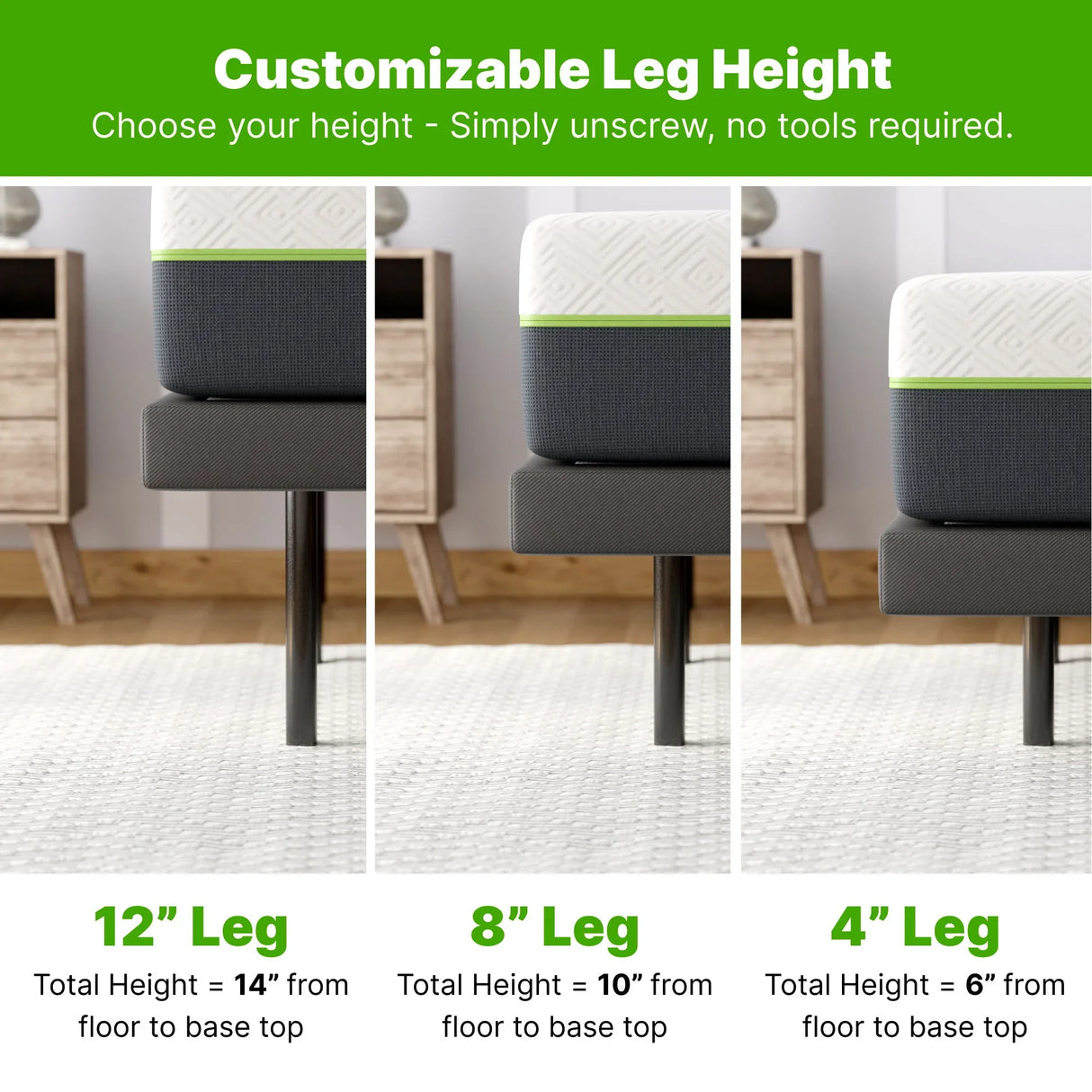Adjustable Base Comfort - Furniture Home Direct