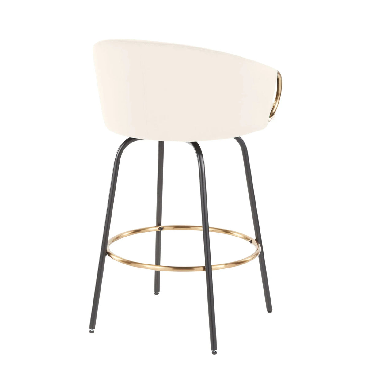 Claire - Contemporary / Glam Counter Stool (Set of 2) - Furniture Home Direct