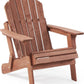 Oversize Outdoor Folding Adirondack Chair, Patio Chair For Garden - Furniture Home Direct