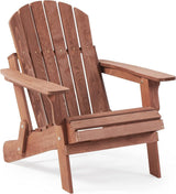 Oversize Outdoor Folding Adirondack Chair, Patio Chair For Garden - Furniture Home Direct