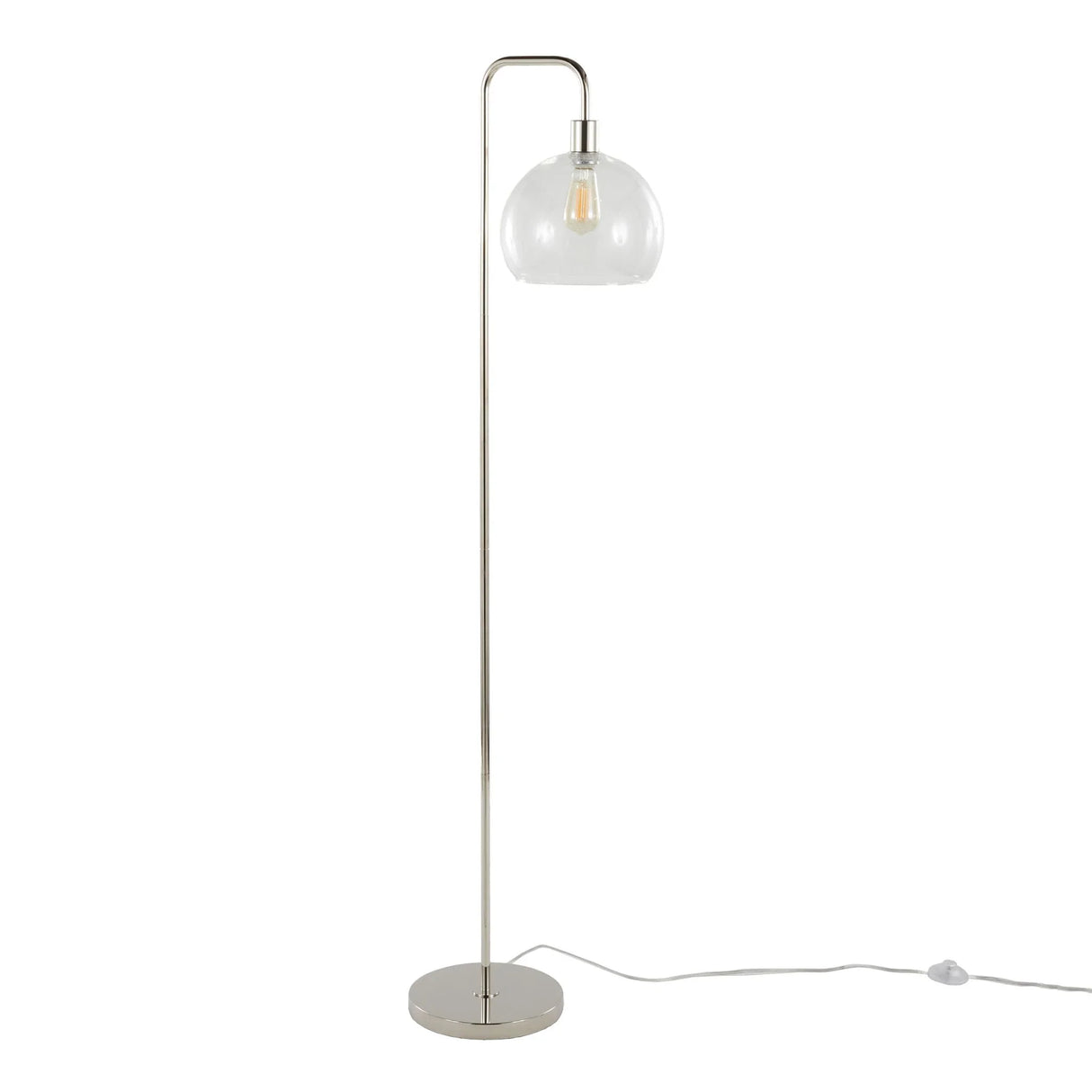 Metro - Contemporary Floor Lamp - Furniture Home Direct