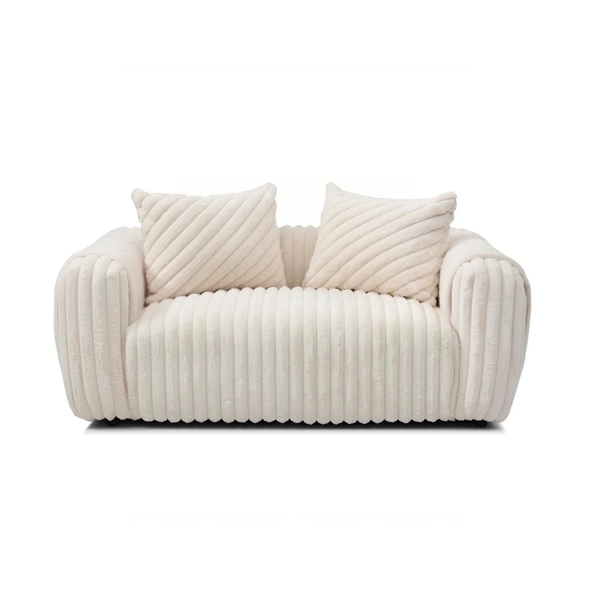 Cancun - Loveseat - White - Furniture Home Direct