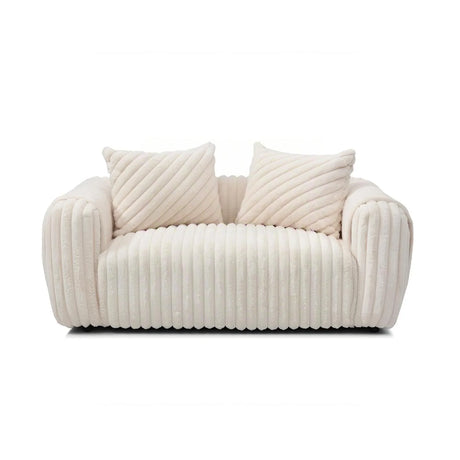 Cancun - Loveseat - White - Furniture Home Direct