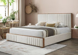 Kaleea - Queen Bed - Beige - Furniture Home Direct