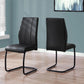 Dining Chair, Side, Upholstered For Dining Room, Contemporary & Modern (Set of 2) - Furniture Home Direct