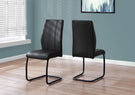 Dining Chair, Side, Upholstered For Dining Room, Contemporary & Modern (Set of 2) - Furniture Home Direct