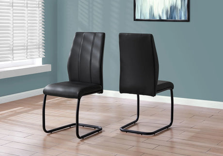 Dining Chair, Side, Upholstered For Dining Room, Contemporary & Modern (Set of 2) - Furniture Home Direct