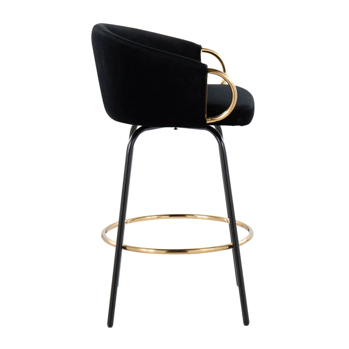 Claire - Contemporary / Glam Counter Stool (Set of 2) - Furniture Home Direct