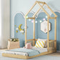 House-Shaped Roof Headboard Floor Bed, (Without Slats) - Furniture Home Direct