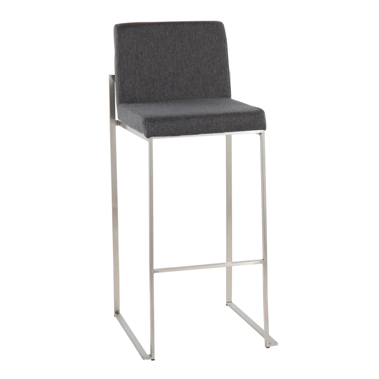 Fuji - Contemporary And Modern Elegance High Back Barstool - Furniture Home Direct